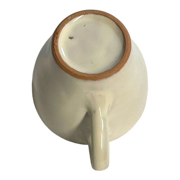 Italian Souvenir Coffee Tea Set 2 Cups Mugs Pottery Calabria VTG map landmarks - Picture 6 of 13